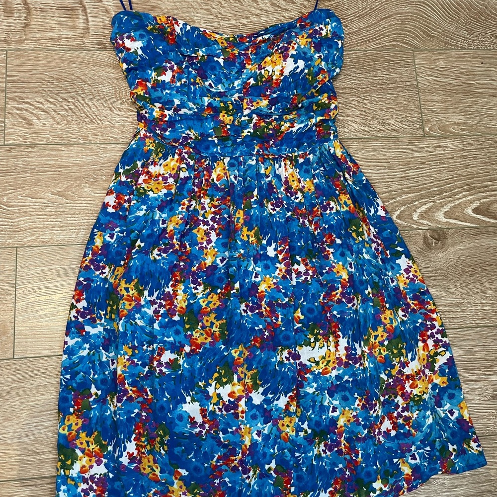 Zara medium strapless mini dress